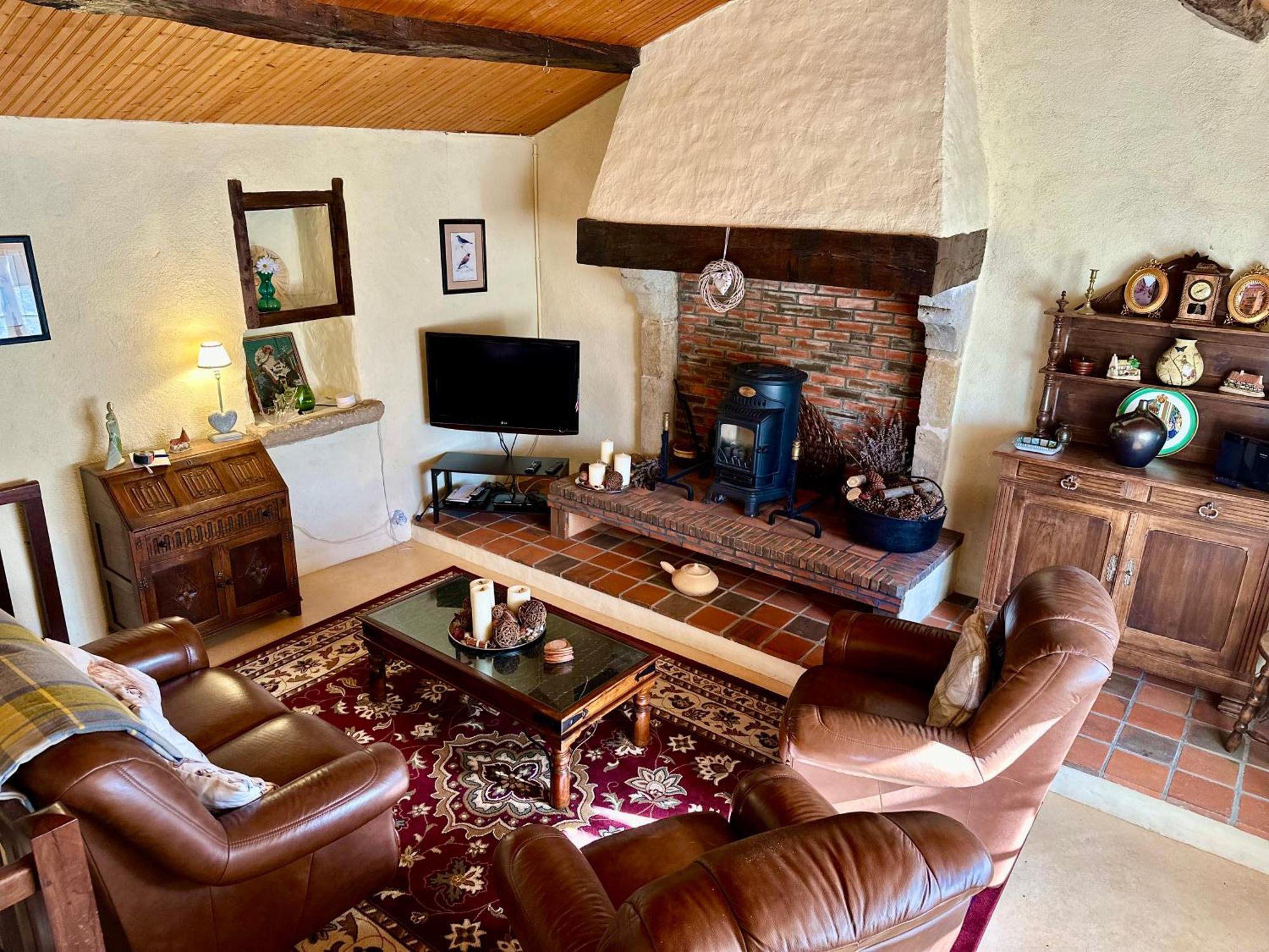 Bois Mort Farm Villa Gourgé Exteriör bild