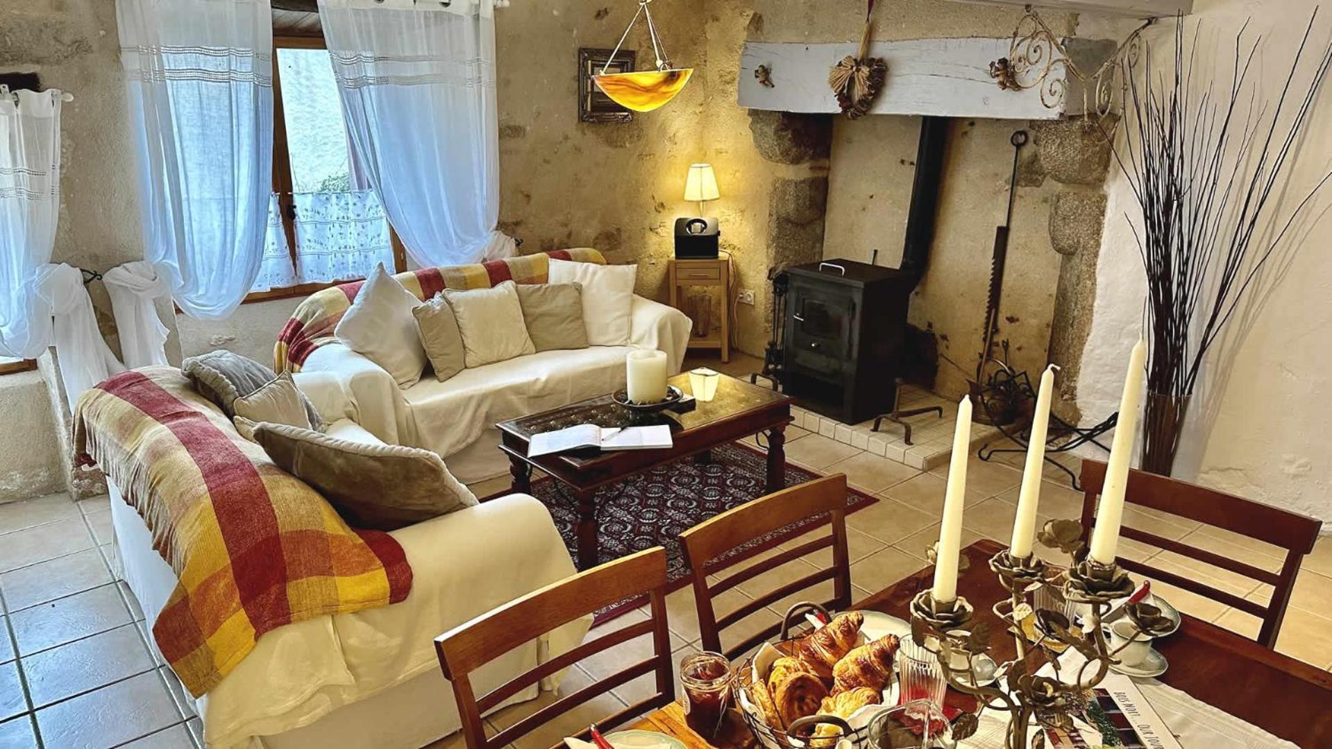 Bois Mort Farm Villa Gourgé Exteriör bild